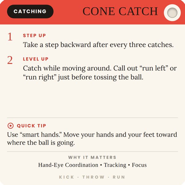 Kick Throw Run Play Kit — Screen-Free Games for Ages 3 to 6+